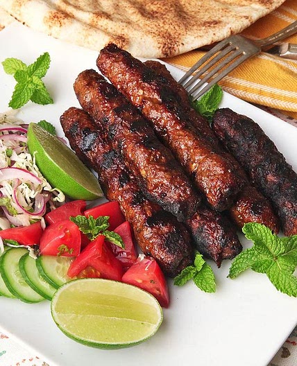 Seekh Kebabs (Pakistani Spicy Grilled Ground Meat Skewers) Recipe