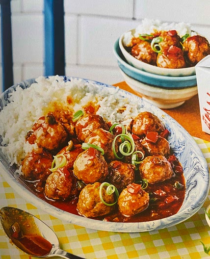 Sweet and Spicy Meatballs