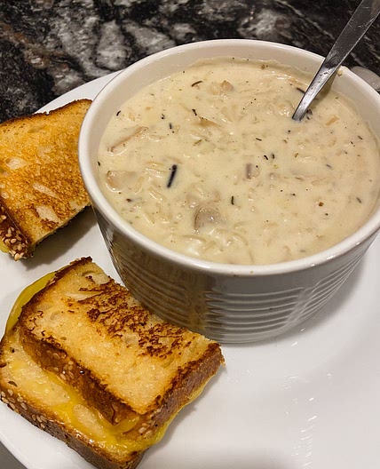 Mushroom & Wild Rice Soup