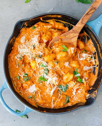 Gnocchi With Creamy Tomato Sauce