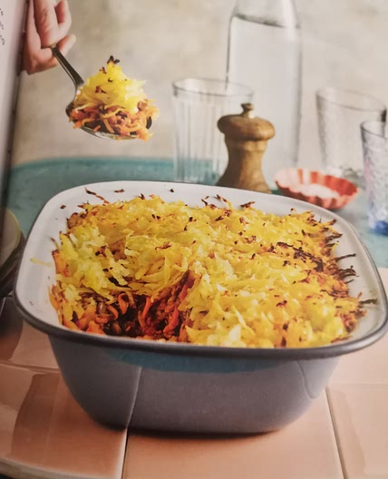 Lentil & root vegetable bake