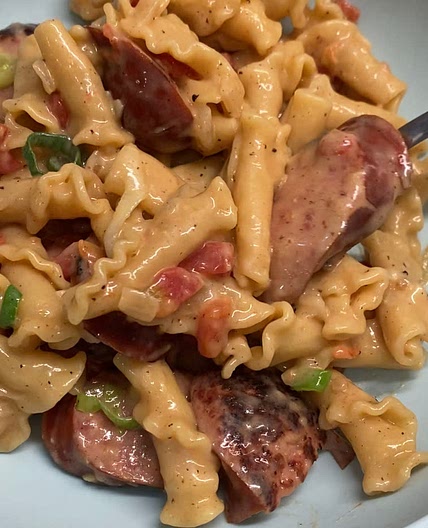 Spicy Sausage Pasta 