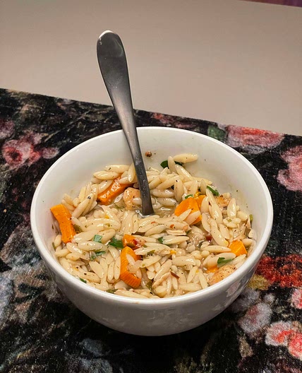 Chicken and Orzo soup