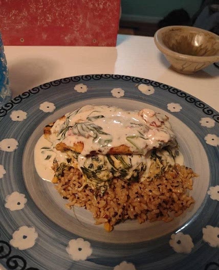 Spinach Stuffed Chicken Breast
