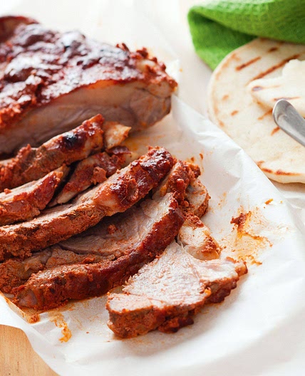 Tandoori barbecued lamb