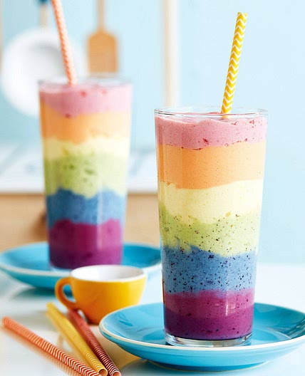 Rainbow smoothie