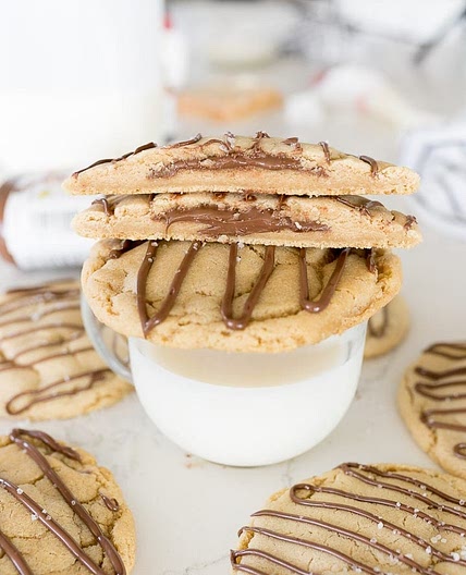 Crumbl Hazelnut Sea Salt Cookies