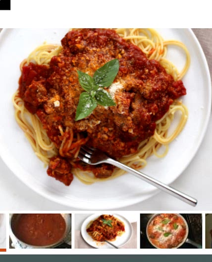 Spaghetti & meat sauce