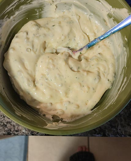 No lemon tartar sauce!
