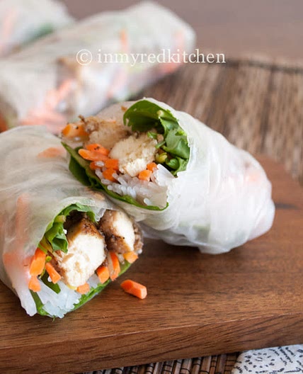 Vegan spring rolls