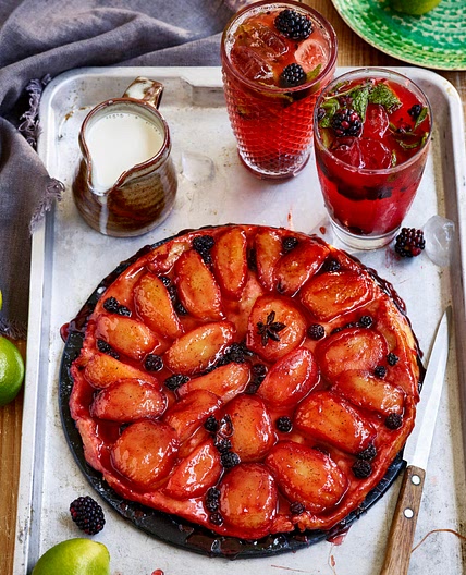 Blackberry & Apple Tarte Tatin - Avant-Garde Vegan