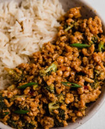 Firecracker Ground Chicken Bowls