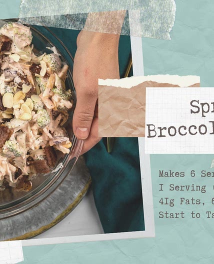 Spring Broccoli Salad