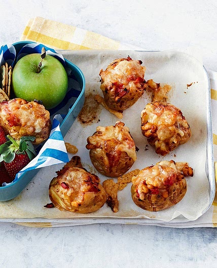 Beany baked potatoes