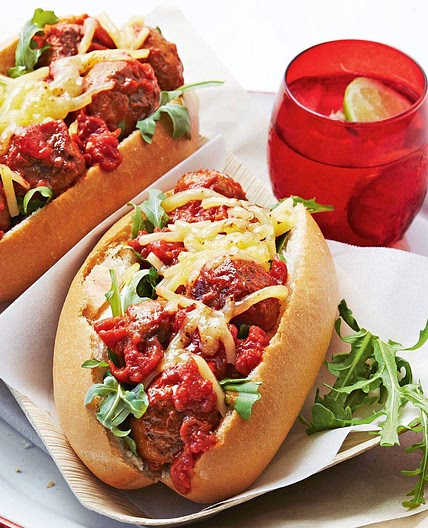 Easy meatball subs