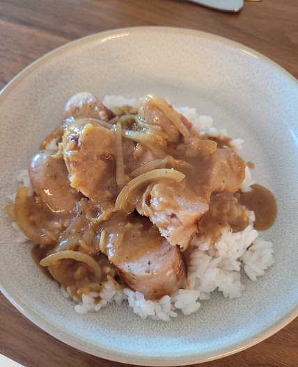 Japanese Curry Sausages