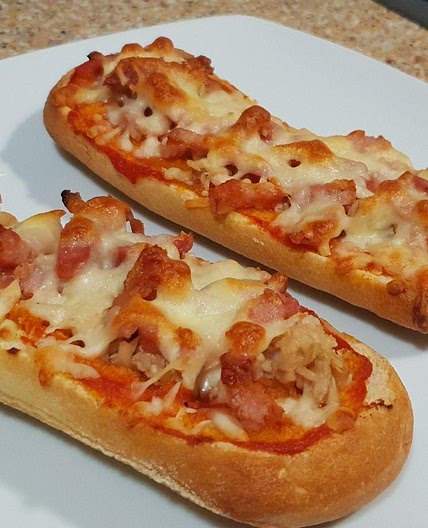 Receta de Paninis de bacon y queso