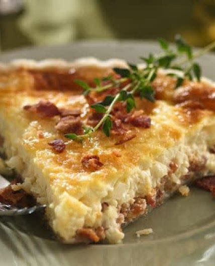 DEEP-DISH QUICHE LORRAINE