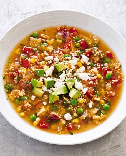 Quinoa & Veggie Soup