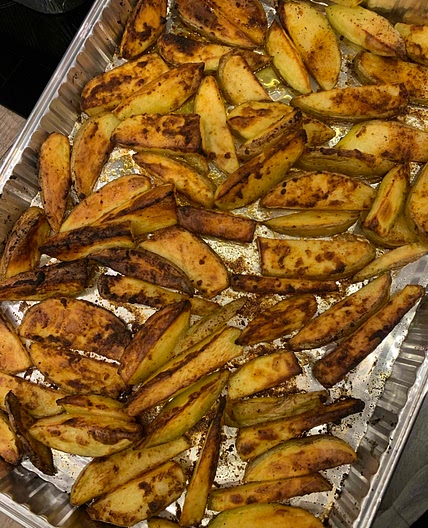 Sina Mizrahi Roasted Potato Wedges 
