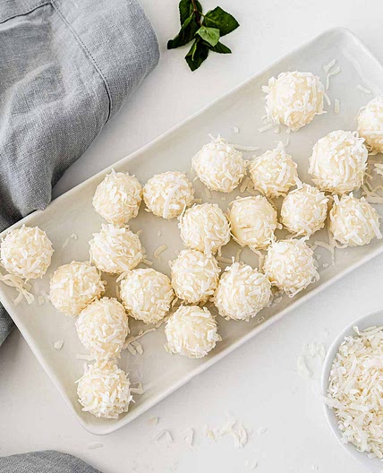 Coconut Cream Truffles
