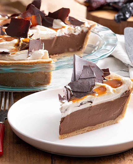 Mexican Chocolate Cream Pie