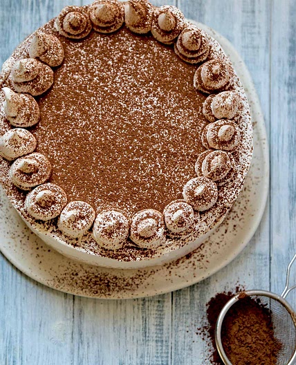 Tiramisu Layer Cake