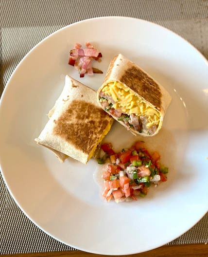 Delicious Breakfast Burrito