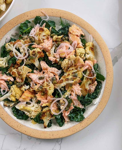 “Hot Mess” Sheet Pan Salad  
