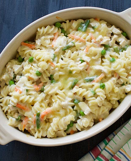 Creamy Chicken Baked Pasta