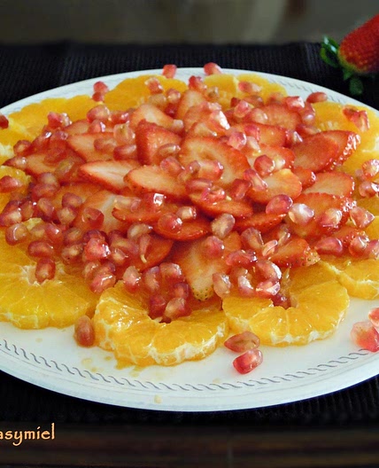 Receta de Carpaccio de frutas
