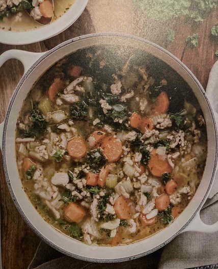 Slimming Turkey Kale Soup