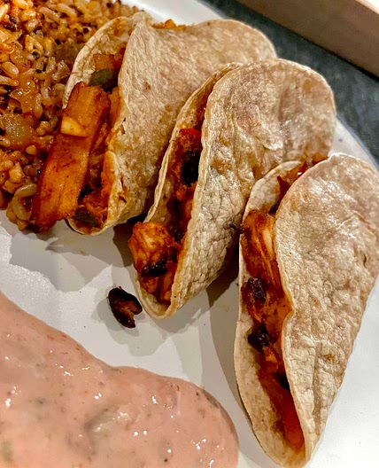 Crispy Chicken Tacos