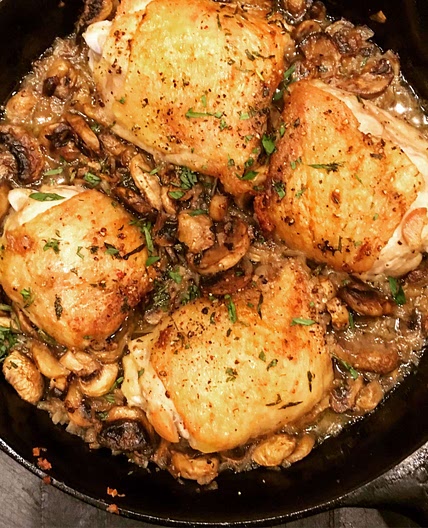 Chicken au Champagne