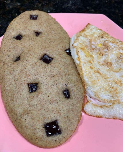 Whole wheat pancakes with farina