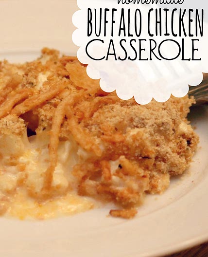 Buffalo Chicken Casserole