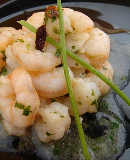 Receta de Camarones al ajillo