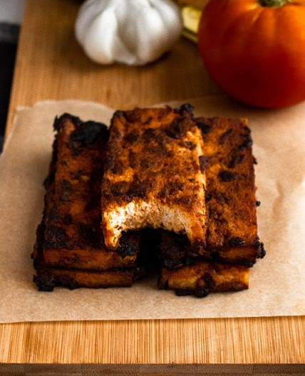 Balsamic Tomato Tofu Cutlets