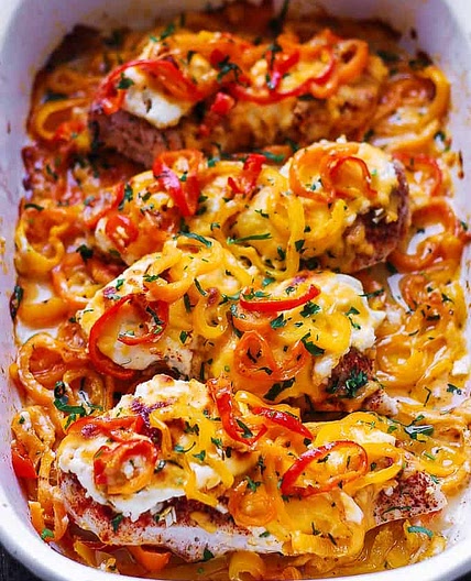 Cajun Chicken with Bell Peppers