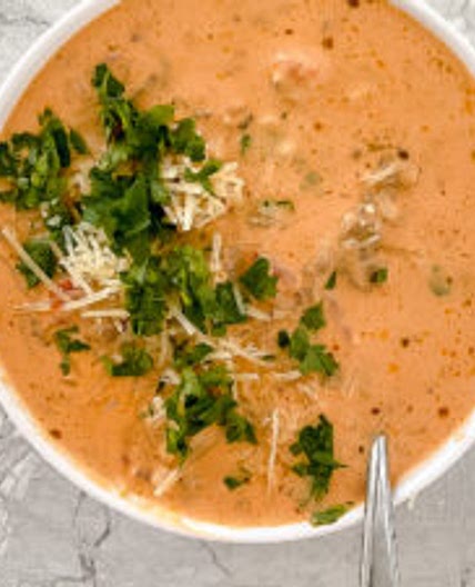 Creamy Parmesan Sausage Soup