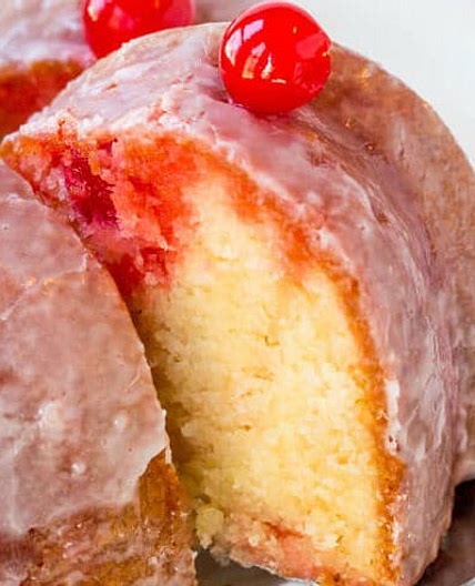 Shirley Temple Cake