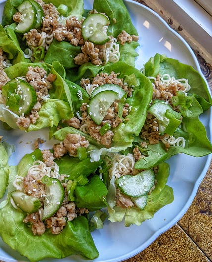 Chicken Lettuce Cups