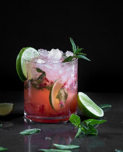Strawberry Mojito Cocktail