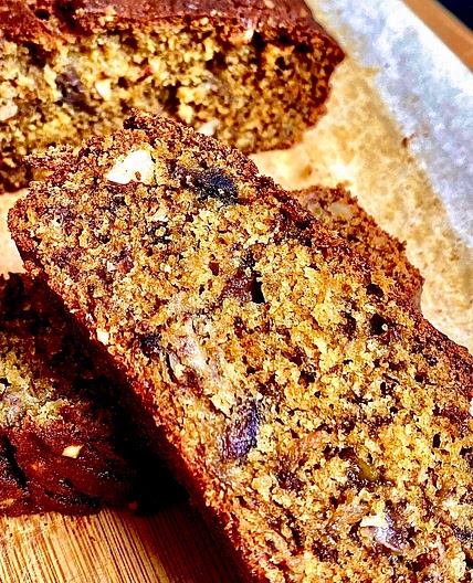 Banana Bread with walnuts