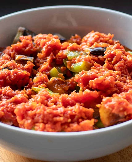 Şakşuka (Turkish Vegetable Meze)