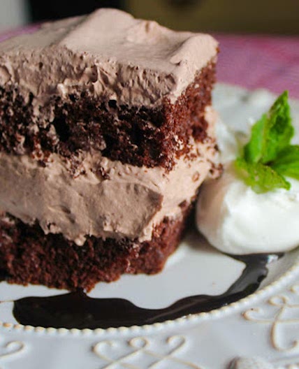 Three Musketeer Chocolate Cake