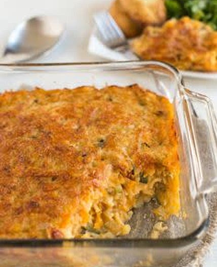 Very veggie lentil bake