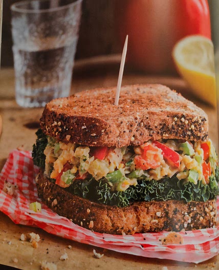 Chickpea Salad Sandwich