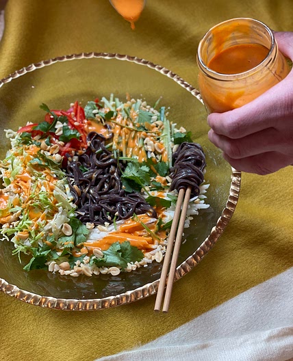 Gochujang Noodle Salad