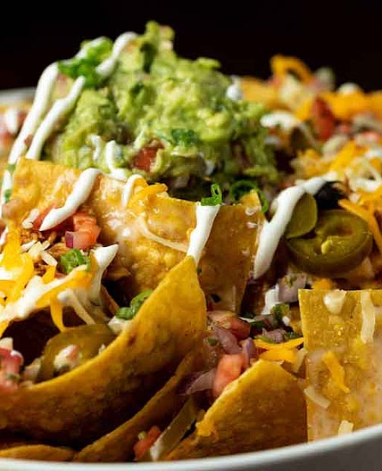 Nachos con queso en Freidora de Aire